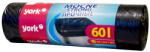 York Szemeteszsák 60 iter 60 x 70 cm 25 mikron 10 db/tekercs York_090520 fekete (090520) - web24
