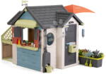 Smoby Căsuță Restaurant cu umbrelă Chef House Life Smoby cu bucătărie extensibilă și filtru UV de la 24 luni (SM810307-A) Casuta pentru copii