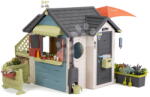 Smoby Căsuță Restaurant cu grădină Chef House Life Smoby cu bucătărie inclusă, extinsă cu filtru UV pentru 24 luni (SM810307-E) Casuta pentru copii