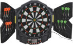 HOMCOM Dartboard Electronic Interactiv + 12 Săgeți, pentru 8 Jucători, Ideal pentru Petreceri și Seri de Joc | Aosom Romania (B8-0006)