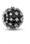 PANDORA Moments 792630C04 Szikrázó fekete pavé gömb charm (Ag925/1000, 2, 34 g) (792630C04)