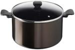 Tefal Vas de gatit Tefal B5546902, 30 cm, 12.2 l, cu capac din sticla (B5546902)