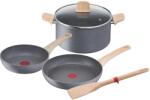 Tefal Set Tefal Natural Force G2669282 - Oala 24 cm si Tigaie 2024 cm, Inductie, Antiaderenta (G2669282)