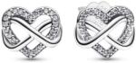 PANDORA szikrázó végtelen és szív 292667C01 (Ag 925/1000, 1, 4 g)