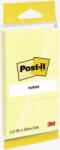 3M Notite adezive Post-it, galben, 38 x 51 mm, 100 file/carnet, 3 carnete/pachet 7100172242