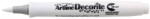 Artline Marker ARTLINE Decorite, varf flexibil (tip pensula) - alb (EDF-F-WH)