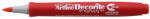 Artline Marker ARTLINE Decorite, varf flexibil (tip pensula) - rosu (EDF-F-RE)