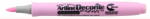 Artline Marker ARTLINE Decorite, varf flexibil (tip pensula) - roz pastel (EDF-F-PPK)