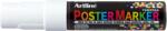 Artline Marker pentru poster ARTLINE, corp plastic, varf rotund 6mm - alb (EK-EPP6-WH)