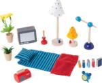 Goki Mobilier pentru casa papusilor Goki - Accesorii de dining si dormitor (51934) Casuta papusi