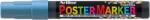 Artline Marker pentru poster ARTLINE, corp plastic, varf rotund 2mm - albastru metalizat (EK-EPP4-MBL)
