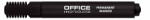 Office Products Permanent marker, varf tesit 1-5mm, corp plastic, Office Products - negru (OF-17071311-05)