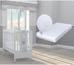Bambino Casa Pătuț Bambino Casa - Felice Grigio + cadou saltea Primavera Baby Luxe (202043)