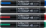 Artline Permanent marker ARTLINE 170 Eco Green - Dry safe 2 weeks, corp plastic, varf rotund 2.0mm, 4 cul/se (EK-170/EC-4W)