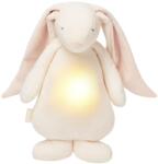 MOONIE Jucărie moale Moonie 2.0 - Iepure, cu lumină de noapte și sunete liniștitoare, Powder (M-KPW2)