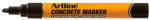 Artline Marker ARTLINE, pentru beton, corp plastic, cart rotund 1.5mm - negru (EKPR-CRM-BK) - forit