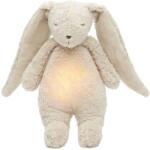 MOONIE Jucărie moale Moonie Organic 2.0 - Bunny, cu lampă de veghe și sunete liniștitoare, Sand (K-KSA2)