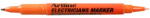 Artline Marker ARTLINE, pentru electricieni, corp plastic, 2 capete, varfuri rotunde 0.4/1.0mm - orange (EKPR-ELFT-OG)
