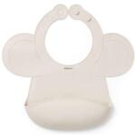 Babyono Baveta din silicon BabyOno - Bej (5901435417119) Bavata