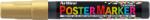 Artline Marker pentru poster ARTLINE, corp plastic, varf rotund 2mm - auriu (EK-EPP4-GD)