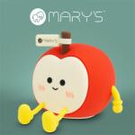 MARYS MARYS, MW61095, Éjszakai LED Lámpa, Alma, Akkumulátoros, USB kábellel , 0, 6W, 3000K, Piros (MW61095)
