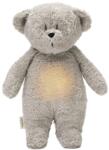 MOONIE Jucărie moale Moonie Organic 2.0 - Bear, cu lampă de veghe și sunete liniștitoare, Gray (M-MGR2)