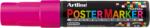 Artline Marker pentru poster ARTLINE, corp plastic, varf tesit 12mm - roz fluorescent (EK-EPP12-FPK)