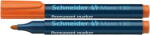 Schneider Permanent marker SCHNEIDER Maxx 130, varf rotund 1-3mm - portocaliu (S-113006) - forit