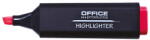 Office Products Textmarker varf lat 1-5mm, Office Products - rosu (OF-17055211-04)