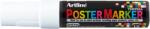Artline Marker pentru poster ARTLINE, corp plastic, varf tesit 12mm - alb (EK-EPP12-WH)