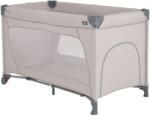 Cangaroo Patut pliabil pentru copii Cangaroo - One touch, gri deschis (111622)