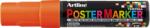 Artline Marker pentru poster ARTLINE, corp plastic, varf tesit 12mm - portocaliu fluorescent (EK-EPP12-FOG)