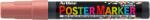 Artline Marker pentru poster ARTLINE, corp plastic, varf rotund 2mm - rosu metalizat (EK-EPP4-MRE)