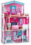 Woodyland Casa de papusi din lemn Woody - Mirabella, cu mobilier si lift (91165) Casuta papusi