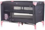 Chipolino Tarc portabil cu 2 niveluri Chipolino - Ariel, flamingo (KOSIAR244FL)