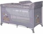 Lorelli Pătuț pentru bebeluși pe 2 niveluri Lorelli - Moonlight, Grey dream (10080412365)