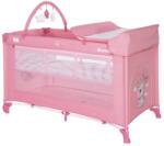 Lorelli Pătuţ pentru copii cu două nivele Lorelli - Noemi Plus, Rose Velvet Unicorn (10080562151)