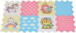 Moni Puzzle cu podea moale cu imprimeu Moni Toys - Safari, 8 piese (111416)