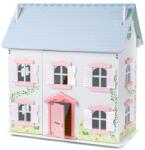 Bigjigs Toys Casuta din lemn pentru papusi - Casuta cu iedera, cu 2 etaje (T0520) Casuta papusi