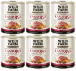  Wild Farm WILD FARM PURE MONO Bárány Áfonya és Édesburgonya 6x800g monoprotein kutyatáp