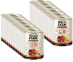  Wild Farm WILD FARM PURE MONO Beef Pumpkin and Quinoa 24x800 g - egyfehérjés kutyaeledel