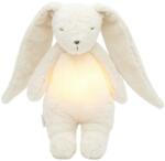 MOONIE Jucărie moale Moonie Organic 2.0 - Bunny, cu lampă de veghe și sunete liniștitoare, Polar (K-KOP2)