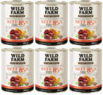  Wild Farm WILD FARM PURE MONO Beef Pumpkin and Quinoa 6x800 g - egyfehérjés kutyaeledel