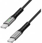LogiLink USB-C 20 Gb/s, 100W 0.3m braided black