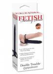 Pipedream FFS Double Trouble Dark - Multifunctional Couple’s Ring & Anal Attachment, Black