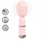 Loveline by Shots Loveline Velour Mini Wand Rosa - Rechargeable Silicone Massager 10 Modes