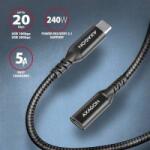 AXAGON USB-C USB Cable - USB-C 1.5 m Black (BUCM32-CF15AB)