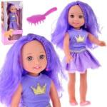 Jokomisiada Queen of Purple Doll with purple hair 38 cm ZA4766