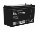 Green Cell Rechargeable battery AGM 12V 7.2Ah Maintenancefree for UPS ALARM