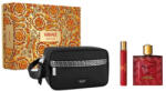 Versace Eros Flame férfi parfüm szett (eau de parfum) Edp 100ml+Edp 10ml+Táska
